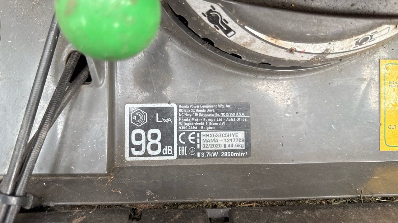 HONDA HRX537 C5HYE - 건설장비 : 사진 5 HONDA HRX537 C5HYE - 건설장비 : 사진 5