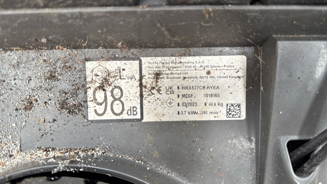 HONDA HRX537 C6HYEA - 건설장비 : 사진 5 HONDA HRX537 C6HYEA - 건설장비 : 사진 5