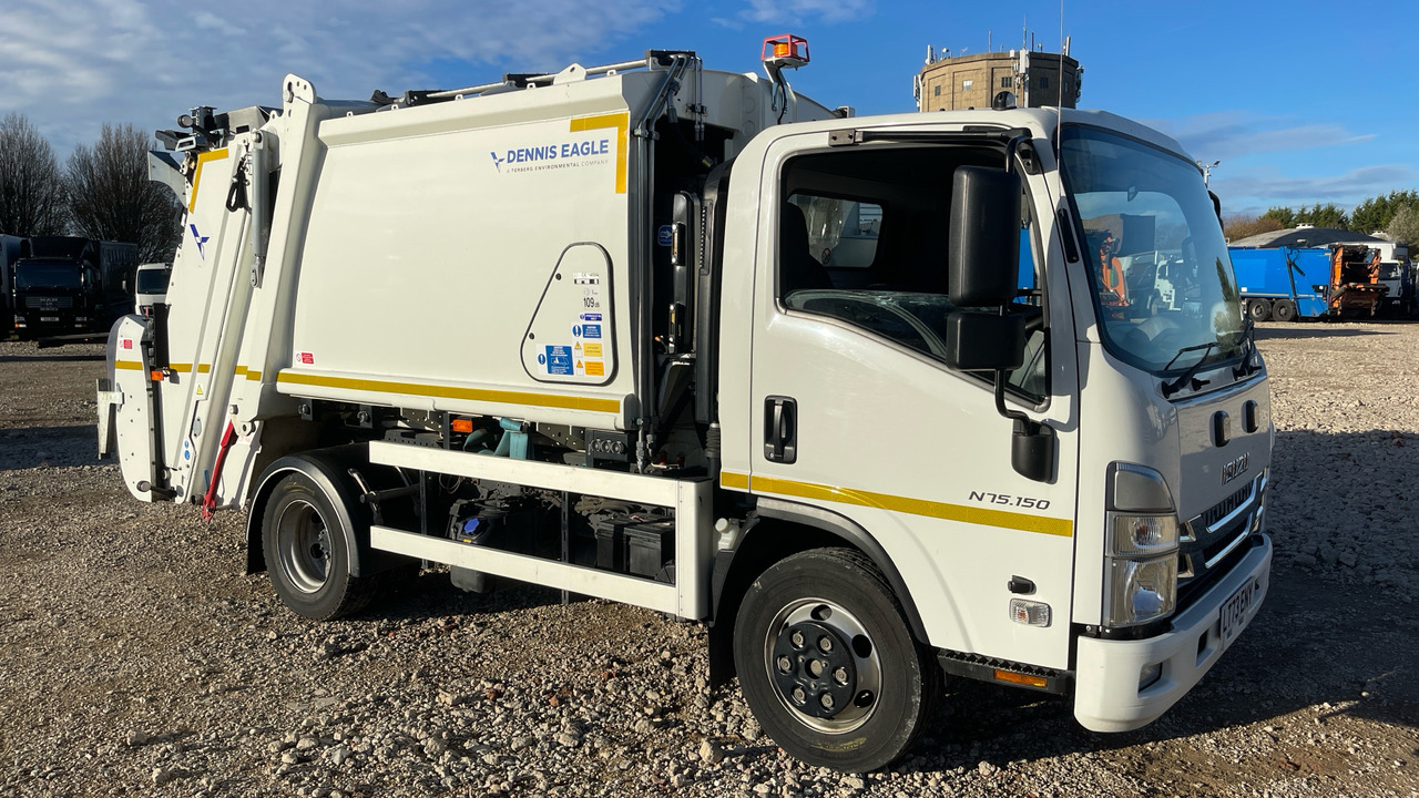 ISUZU N 75.150 - 쓰레기차 : 사진 1 ISUZU N 75.150 - 쓰레기차 : 사진 1