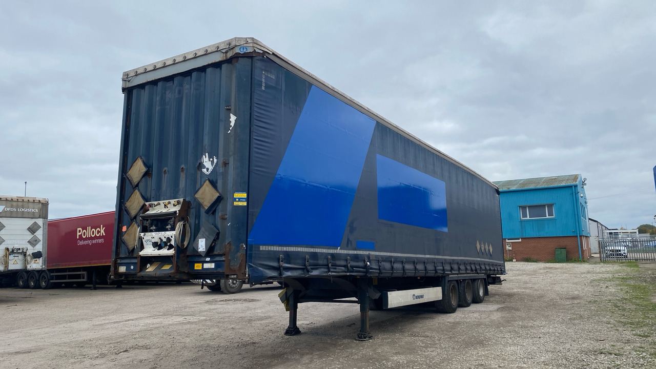 KRONE CURTAINSIDE EUROLINER - 트레일러 : 사진 3 KRONE CURTAINSIDE EUROLINER - 트레일러 : 사진 3