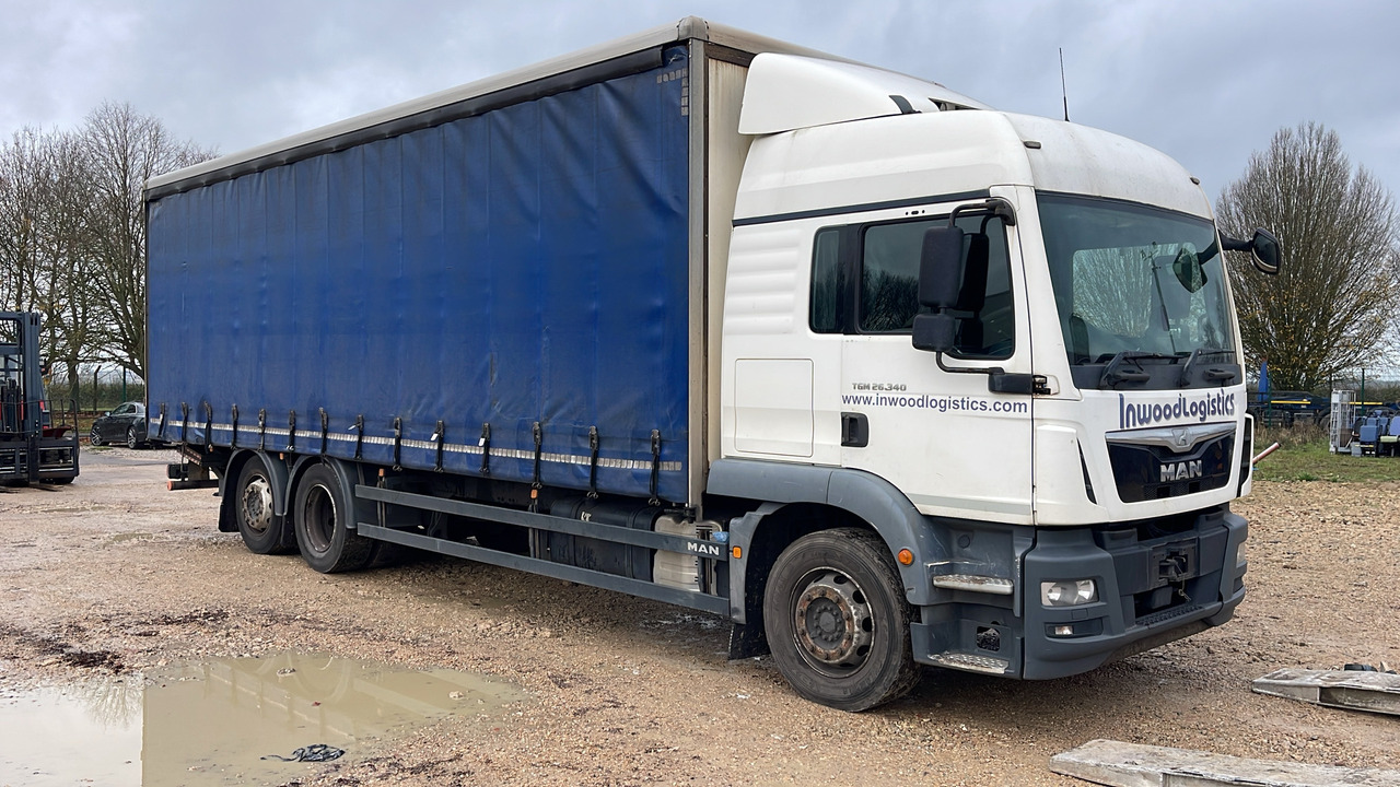 MAN TGM 26.340 - 커튼사이더 트럭 : 사진 1 MAN TGM 26.340 - 커튼사이더 트럭 : 사진 1