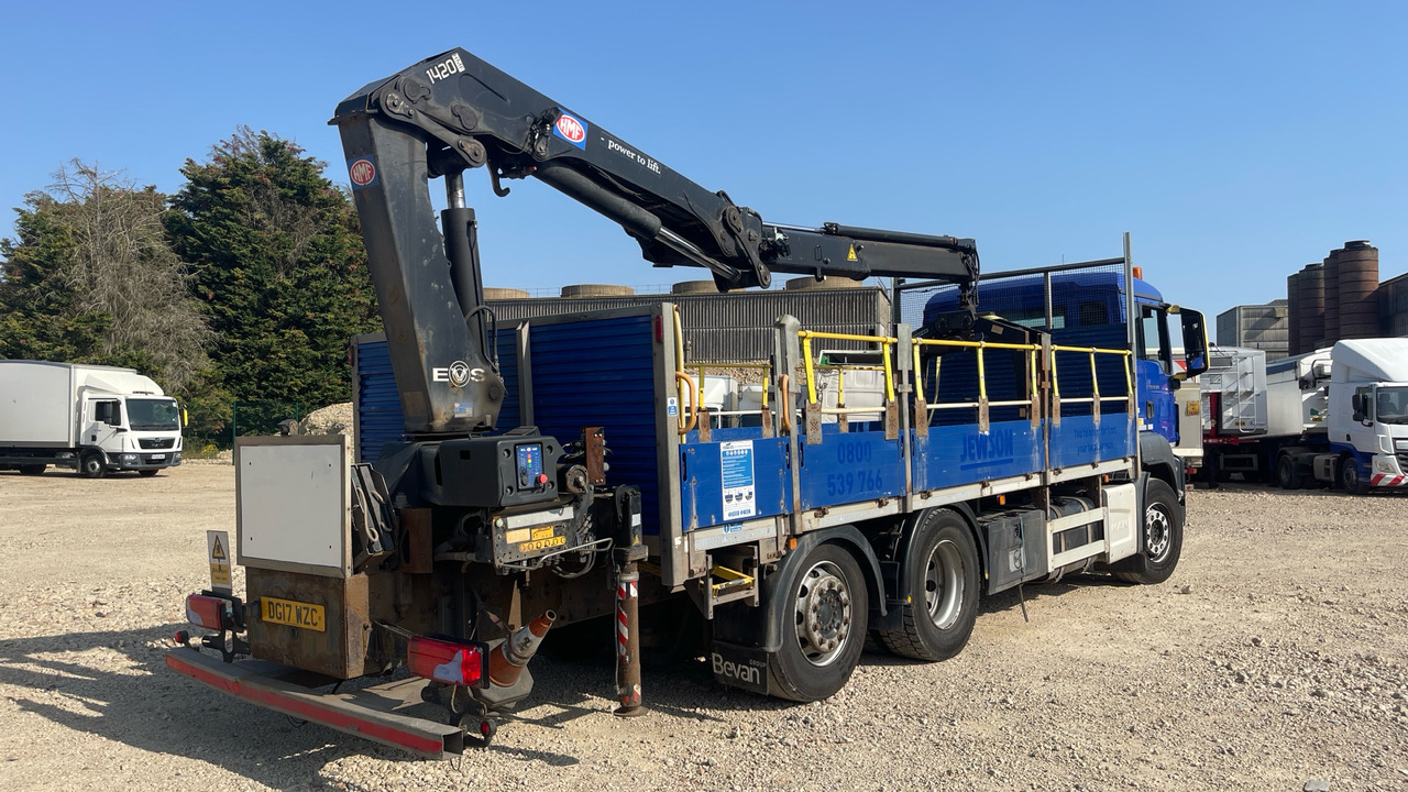 Man TGS 26.360 - 드롭사이드/ 플랫베드 트럭, 크레인 트럭 : 사진 4 Man TGS 26.360 - 드롭사이드/ 플랫베드 트럭, 크레인 트럭 : 사진 4