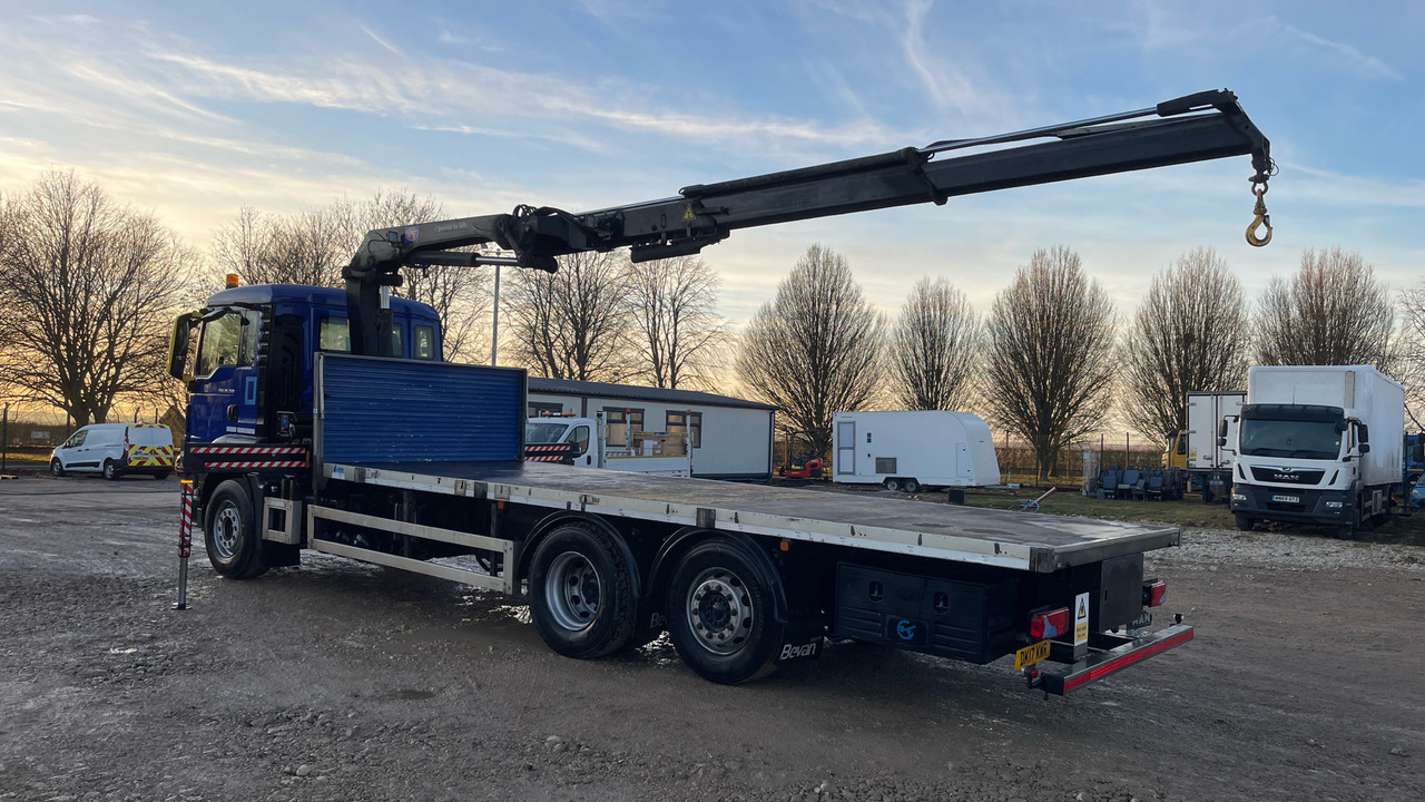 Man TGS 26.360 - 드롭사이드/ 플랫베드 트럭, 크레인 트럭 : 사진 3 Man TGS 26.360 - 드롭사이드/ 플랫베드 트럭, 크레인 트럭 : 사진 3