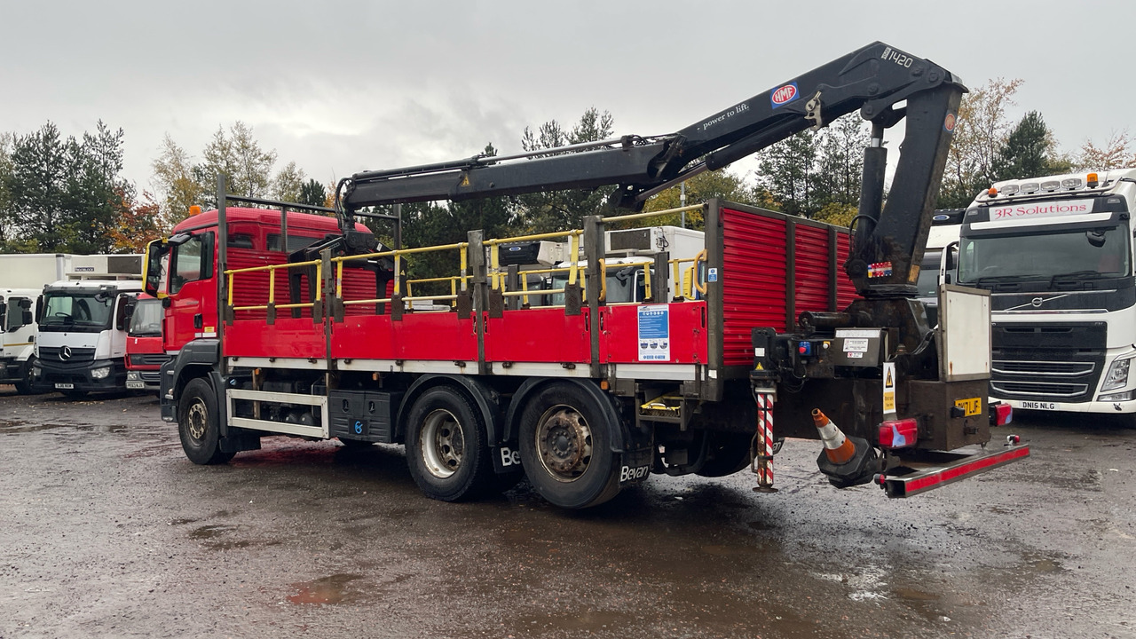 Man TGS 26.360 - 드롭사이드/ 플랫베드 트럭, 크레인 트럭 : 사진 3 Man TGS 26.360 - 드롭사이드/ 플랫베드 트럭, 크레인 트럭 : 사진 3