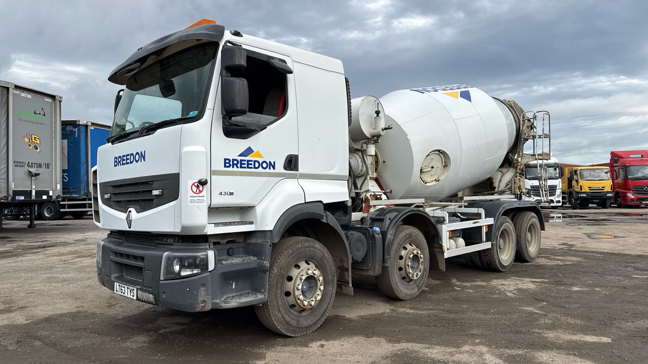 RENAULT PREMIUM 430 DXI - 콘크리트 믹서 트럭 : 사진 2 RENAULT PREMIUM 430 DXI - 콘크리트 믹서 트럭 : 사진 2