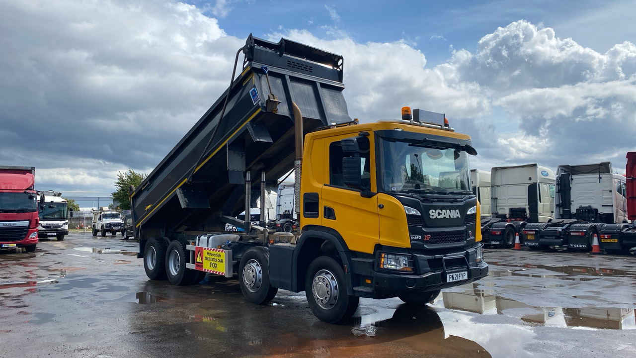 SCANIA P 410 XT - 덤프트럭 : 사진 1 SCANIA P 410 XT - 덤프트럭 : 사진 1