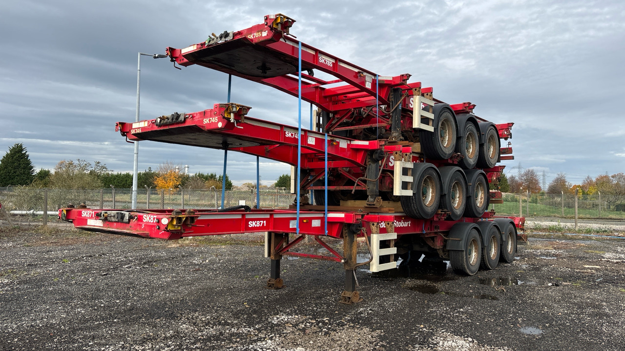 SDC SKELETAL SLIDING - STACK OF 3 - 트레일러 : 사진 3 SDC SKELETAL SLIDING - STACK OF 3 - 트레일러 : 사진 3