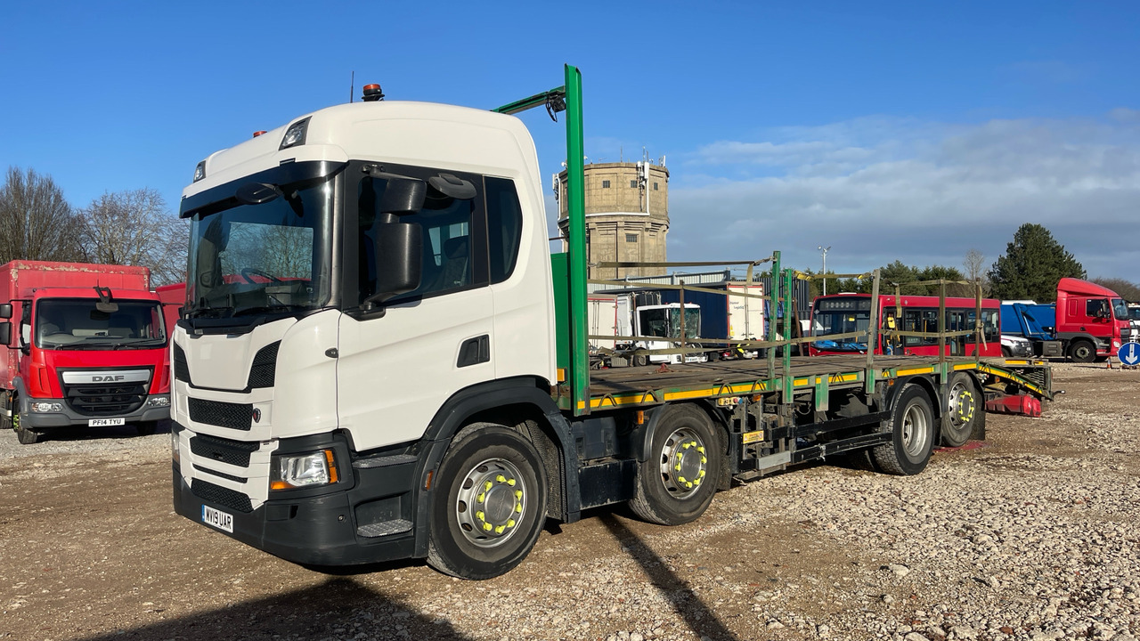 Scania P 410 - 견인 트럭 : 사진 2 Scania P 410 - 견인 트럭 : 사진 2