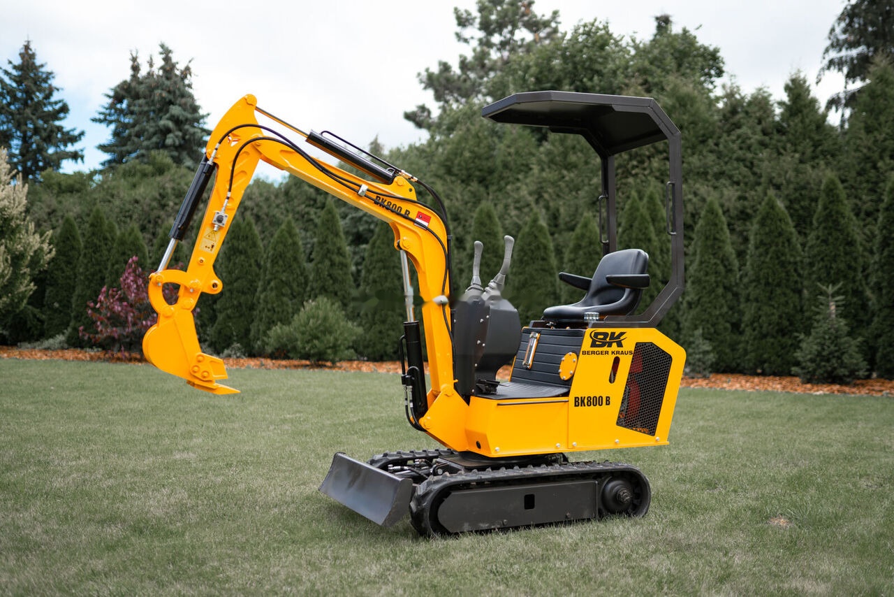 Berger Kraus BK800B Nowa minikoparka Mini excavator - 미니 굴삭기 : 사진 1 Berger Kraus BK800B Nowa minikoparka Mini excavator - 미니 굴삭기 : 사진 1