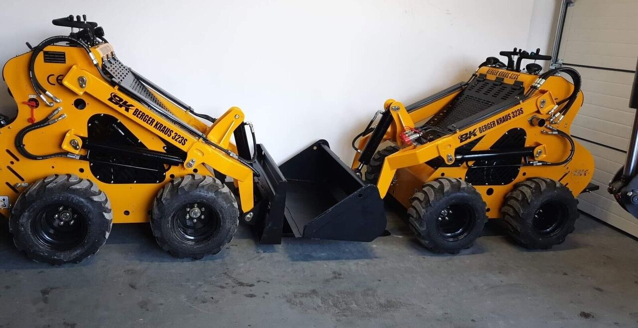 신규 스키드 스티어 로더 Berger Kraus Mini wheel loader 23KM Briggs 323S : 사진 11