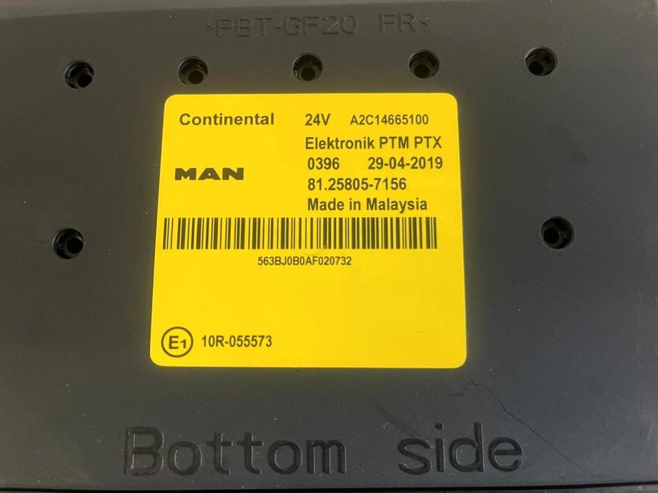 MAN Continental Elektronik PTM PTX Steuergerät 81.25805-7156 - ECU 트럭 용 : 사진 3 MAN Continental Elektronik PTM PTX Steuergerät 81.25805-7156 - ECU 트럭 용 : 사진 3