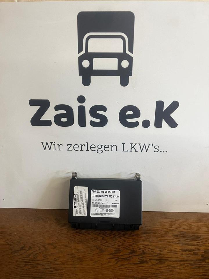 Mercedes Actros MP5 CPC4 Continental Steuergerät A0034469102 - ECU 트럭 용 : 사진 1 Mercedes Actros MP5 CPC4 Continental Steuergerät A0034469102 - ECU 트럭 용 : 사진 1