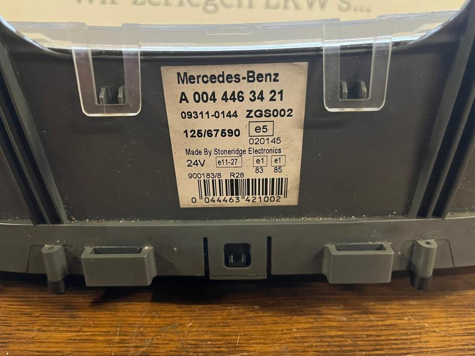 Mercedes Atego Kombiinstrument / Tacho A0044463421 - 대시보드 트럭 용 : 사진 3 Mercedes Atego Kombiinstrument / Tacho A0044463421 - 대시보드 트럭 용 : 사진 3