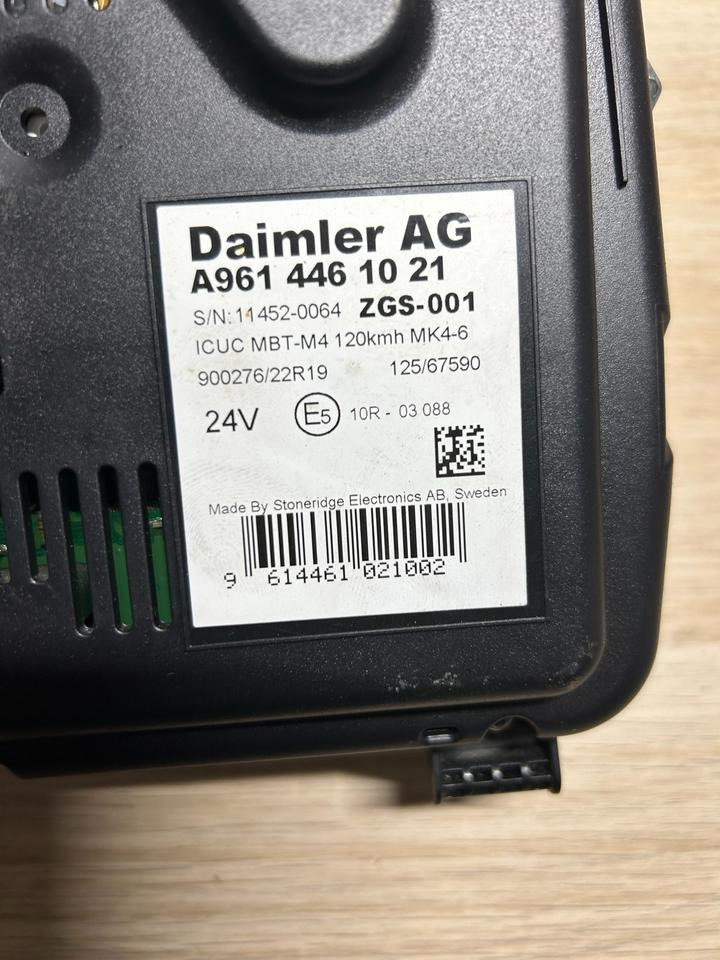 Mercedes Benz Actros MP4 Kombiinstrument/ Tacho A9614461021 - 대시보드 트럭 용 : 사진 5 Mercedes Benz Actros MP4 Kombiinstrument/ Tacho A9614461021 - 대시보드 트럭 용 : 사진 5