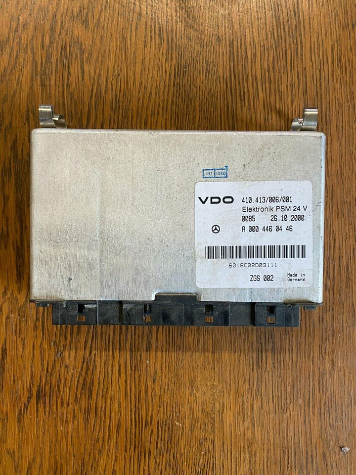 Mercedes Elektronik VDO PSM Steuergerät A 000 446 04 46 - ECU 트럭 용 : 사진 1 Mercedes Elektronik VDO PSM Steuergerät A 000 446 04 46 - ECU 트럭 용 : 사진 1