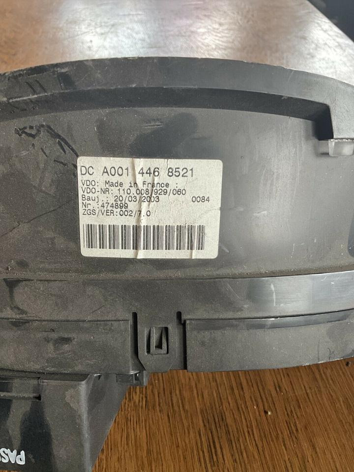 Mercedes Sprinter Kombiinstrument Tacho A0014468521 - 태코그래프 트럭 용 : 사진 2 Mercedes Sprinter Kombiinstrument Tacho A0014468521 - 태코그래프 트럭 용 : 사진 2