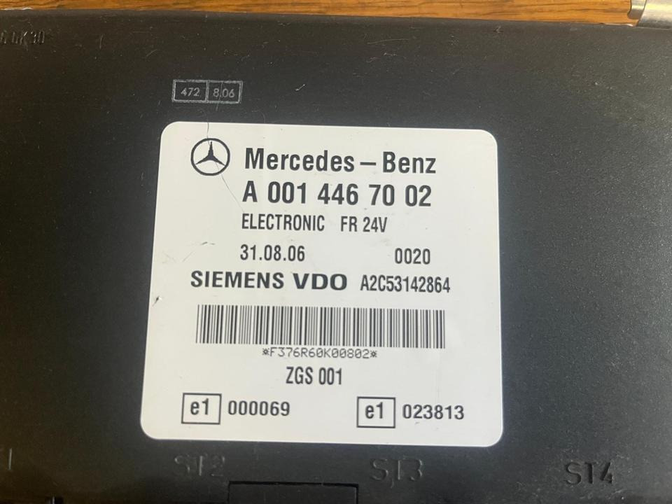 Mercedes VDO Elektronik FR Steuergerät A0014467002 - ECU : 사진 3 Mercedes VDO Elektronik FR Steuergerät A0014467002 - ECU : 사진 3