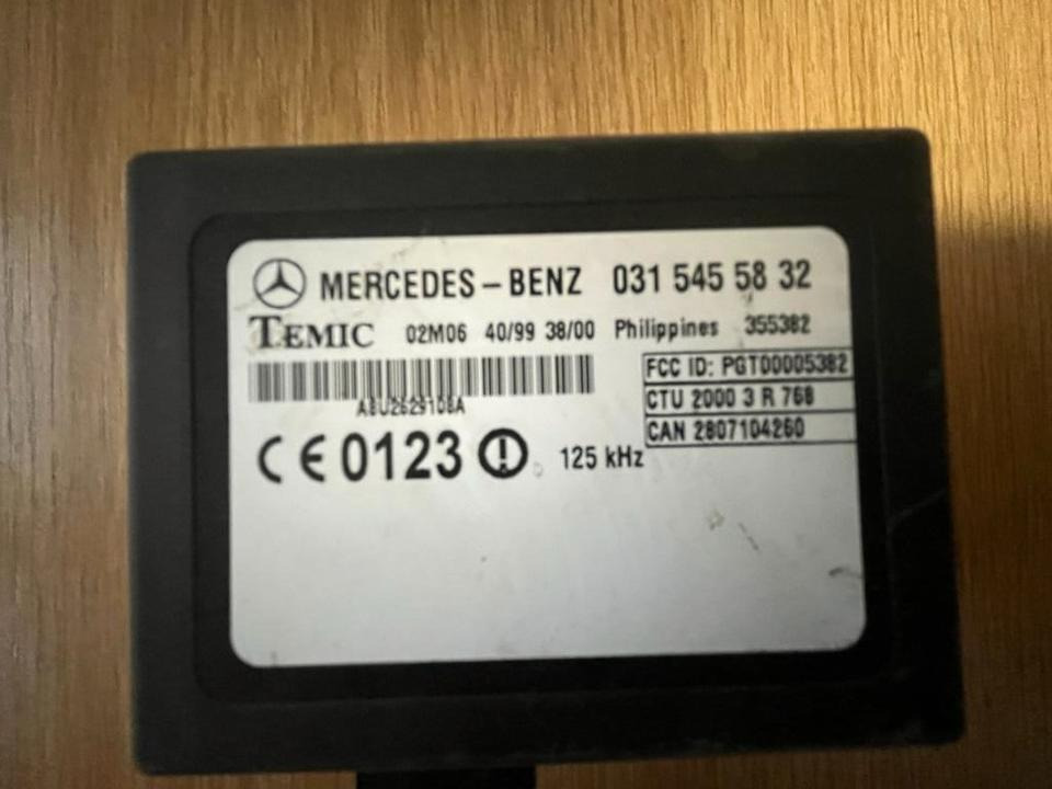 Mercedes W638 Vito Sprinter Steuergerät Wegfahrsperre 0315455832 - ECU 트럭 용 : 사진 2 Mercedes W638 Vito Sprinter Steuergerät Wegfahrsperre 0315455832 - ECU 트럭 용 : 사진 2