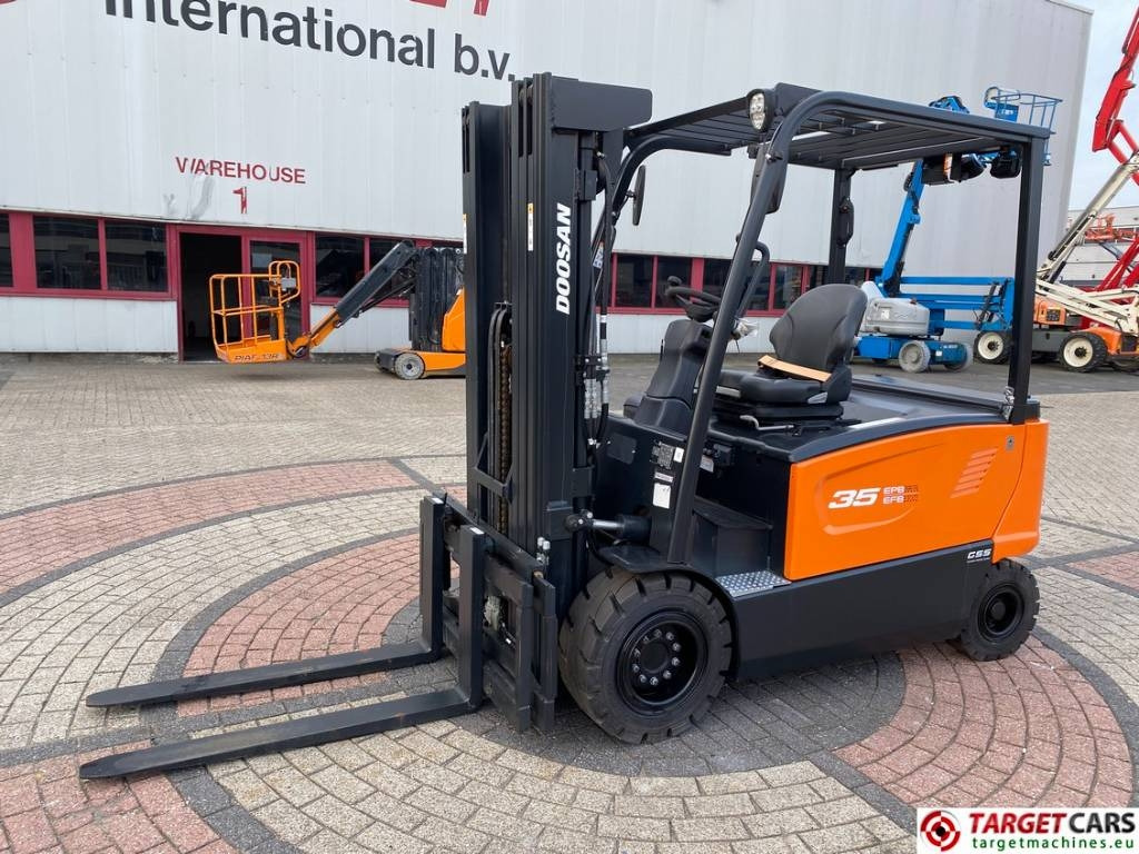 Doosan B35X-7 Electric Forklift 3.5T Triplex-438cm Unused - 전기 지게차 : 사진 1 Doosan B35X-7 Electric Forklift 3.5T Triplex-438cm Unused - 전기 지게차 : 사진 1