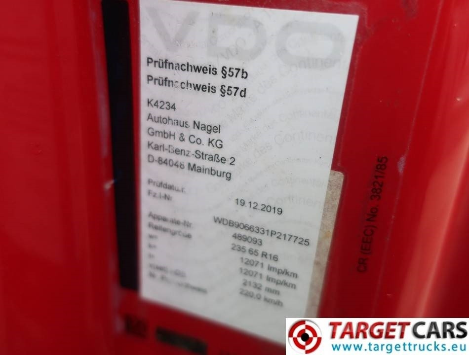 패널 밴 Mercedes-Benz 319CDI Sprinter L2H2 190HP Euro6 Trailer Hook 3.5T : 사진 29