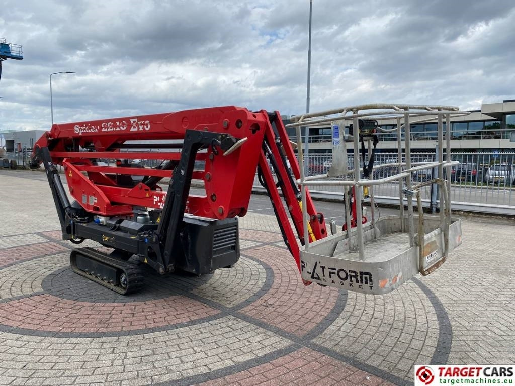 Platform Basket Spider 22.10 Evo Track Articulated BoomLift 2170cm - 관절 붐, 스파이더 리프트 : 사진 2 Platform Basket Spider 22.10 Evo Track Articulated BoomLift 2170cm - 관절 붐, 스파이더 리프트 : 사진 2