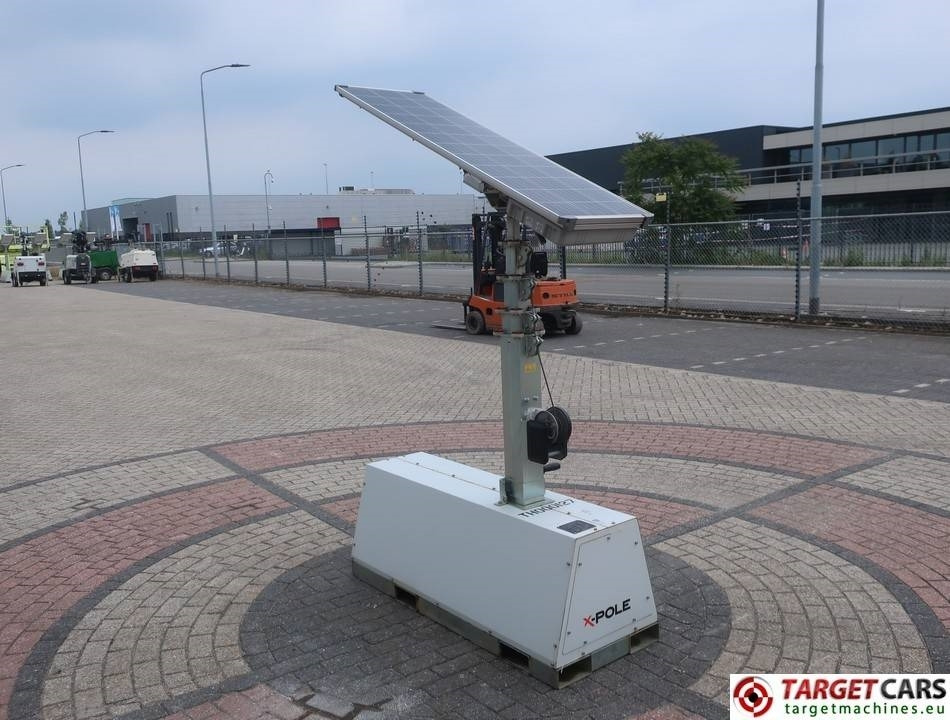Trime X-Pole Solar Panel 50W Led Tower Light - 조명 타워 : 사진 2 Trime X-Pole Solar Panel 50W Led Tower Light - 조명 타워 : 사진 2