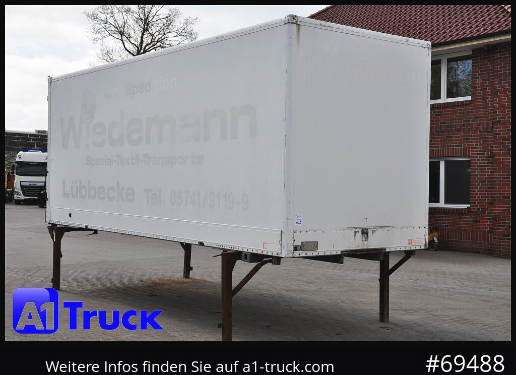 ACKERMANN BDF 7,45 Wechselbrücke, 2710mm Innenhöhe, verzinkt - 스왑 바디 - 박스 : 사진 1 ACKERMANN BDF 7,45 Wechselbrücke, 2710mm Innenhöhe, verzinkt - 스왑 바디 - 박스 : 사진 1
