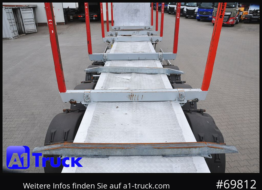 BENALU Timberliner, Vollalu, 2x Liftachse, Lang-Holz, - 목재 세미 트레일러 : 사진 3 BENALU Timberliner, Vollalu, 2x Liftachse, Lang-Holz, - 목재 세미 트레일러 : 사진 3