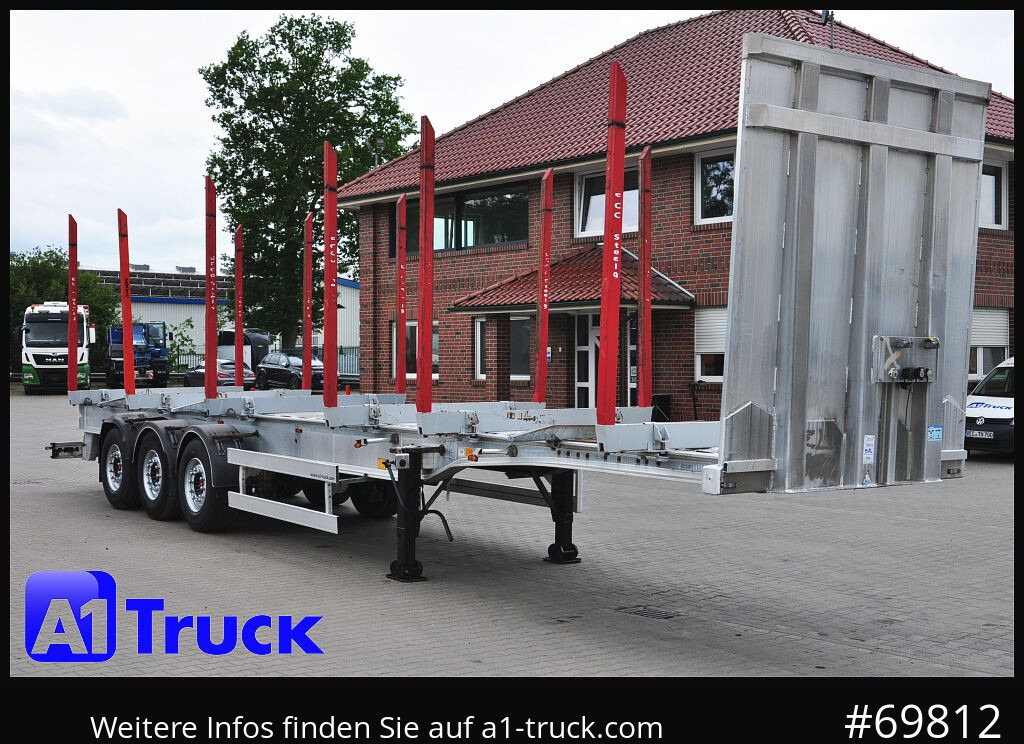 BENALU Timberliner, Vollalu, 2x Liftachse, Lang-Holz, - 목재 세미 트레일러 : 사진 1 BENALU Timberliner, Vollalu, 2x Liftachse, Lang-Holz, - 목재 세미 트레일러 : 사진 1