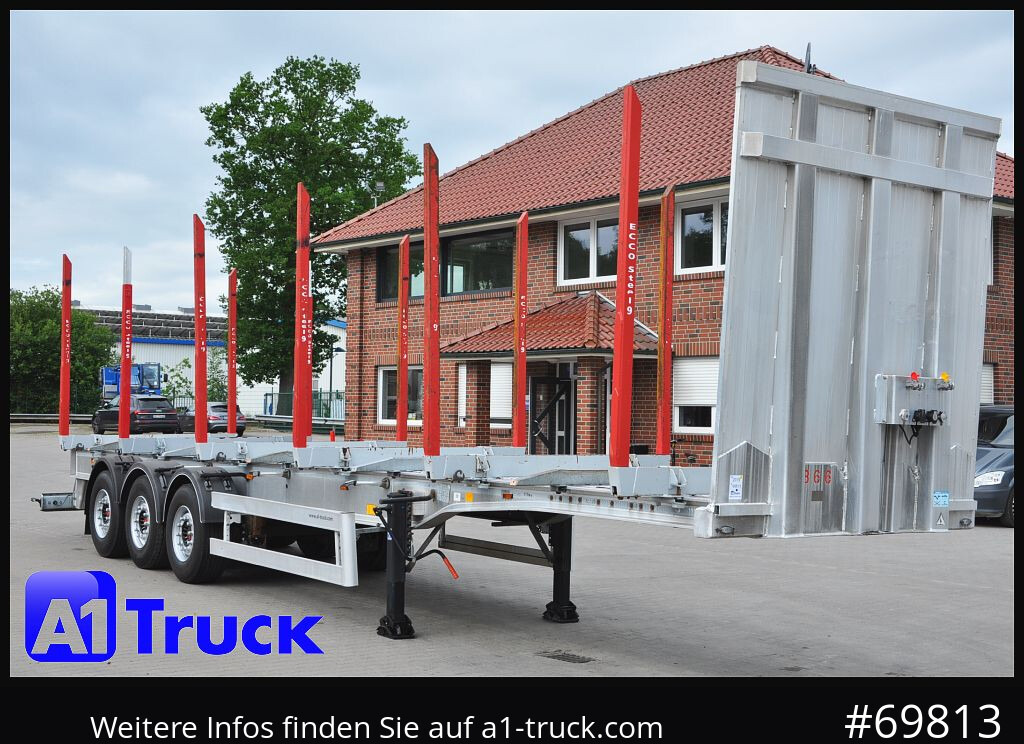 BENALU Timberliner, Vollalu Ecco 2x Liftachse, Lang-Holz, - 목재 세미 트레일러 : 사진 1 BENALU Timberliner, Vollalu Ecco 2x Liftachse, Lang-Holz, - 목재 세미 트레일러 : 사진 1