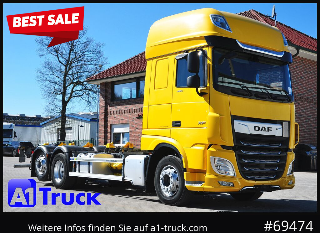 DAF DAF XF 480 FAR SSC Intarder Multiwechsler, 7.82 - 캡 새시 트럭 : 사진 1 DAF DAF XF 480 FAR SSC Intarder Multiwechsler, 7.82 - 캡 새시 트럭 : 사진 1