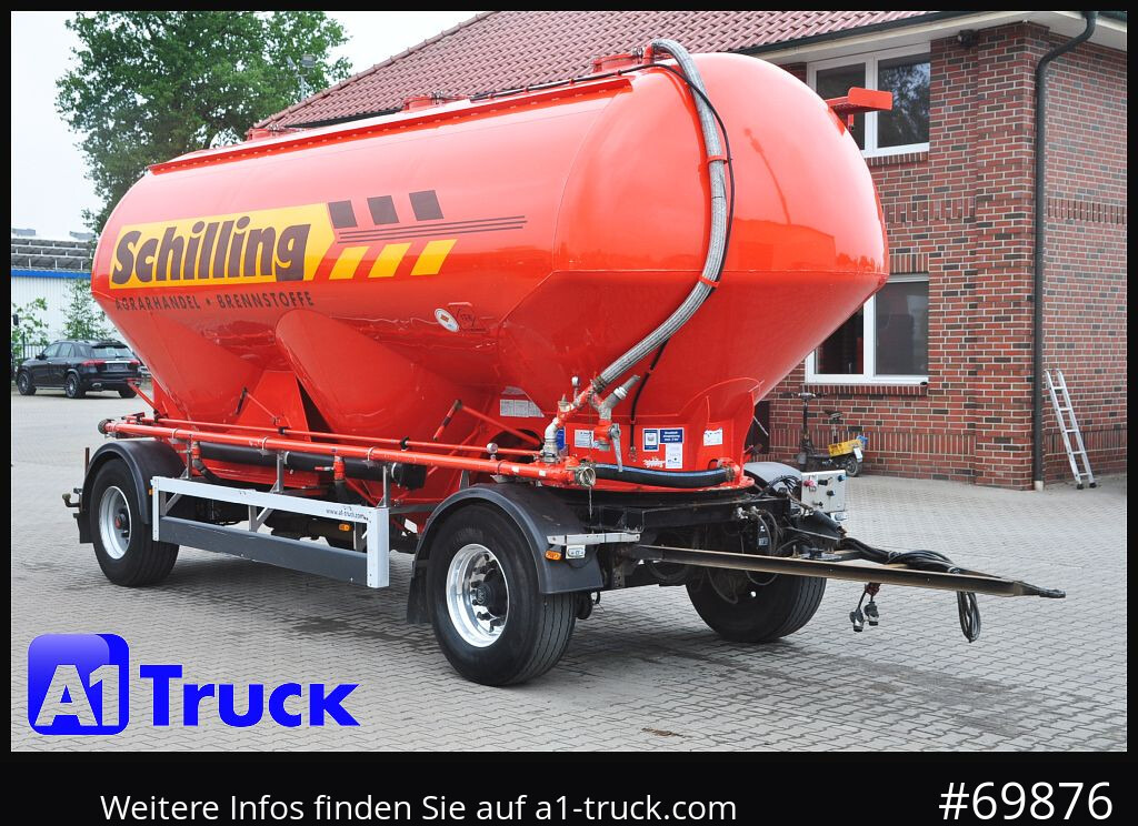 FELDBINDER HEUT 31.2 Silo, Futtermittel, 31m³, 3 Kammern, - 유조 트레일러 : 사진 1 FELDBINDER HEUT 31.2 Silo, Futtermittel, 31m³, 3 Kammern, - 유조 트레일러 : 사진 1