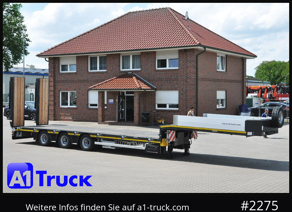 GOLDHOFER STN-L3 Stepstar Trafideck 2 teilig Rampe, - 저하대 세미 트레일러 : 사진 1 GOLDHOFER STN-L3 Stepstar Trafideck 2 teilig Rampe, - 저하대 세미 트레일러 : 사진 1