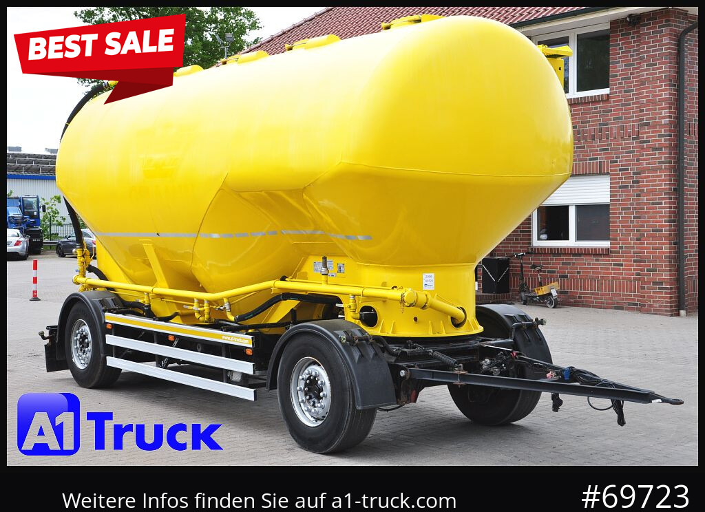 HEITLING Silo, Futtermittel, 31m³, 4 Kammern, - 유조 트레일러 : 사진 1 HEITLING Silo, Futtermittel, 31m³, 4 Kammern, - 유조 트레일러 : 사진 1