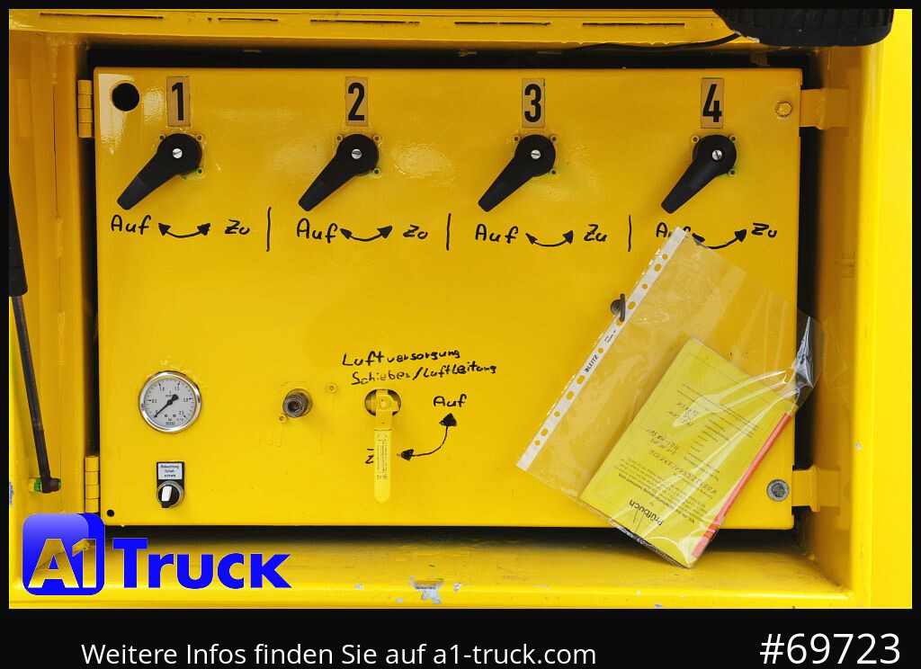 HEITLING Silo, Futtermittel, 31m³, 4 Kammern, - 유조 트레일러 : 사진 2 HEITLING Silo, Futtermittel, 31m³, 4 Kammern, - 유조 트레일러 : 사진 2