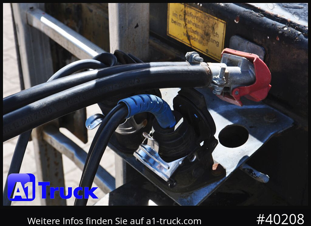 HUEFFERMANN HTA1800, Ballast, BPW Achsen, Luft, - 드롭사이드/ 플랫베드 트레일러 : 사진 2 HUEFFERMANN HTA1800, Ballast, BPW Achsen, Luft, - 드롭사이드/ 플랫베드 트레일러 : 사진 2