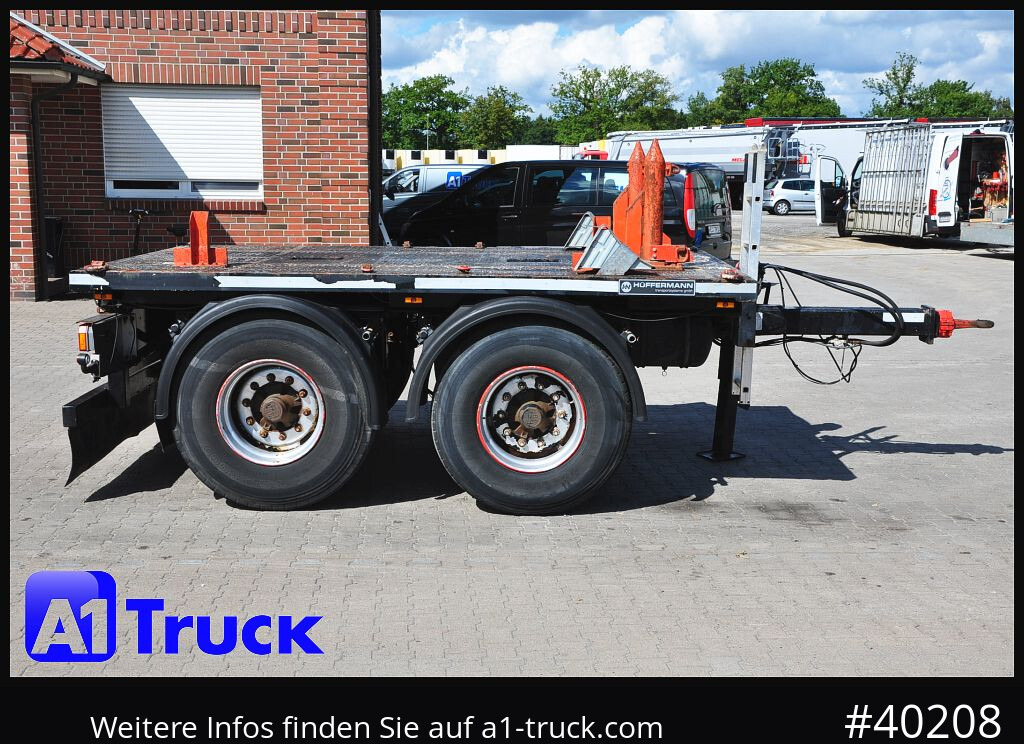 HUEFFERMANN HTA1800, Ballast, BPW Achsen, Luft, - 드롭사이드/ 플랫베드 트레일러 : 사진 5 HUEFFERMANN HTA1800, Ballast, BPW Achsen, Luft, - 드롭사이드/ 플랫베드 트레일러 : 사진 5