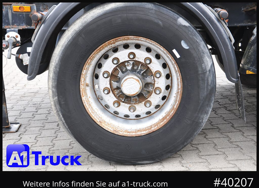 HUEFFERMANN HTA1800, Ballast, BPW Achsen, Luft - 드롭사이드/ 플랫베드 트레일러 : 사진 3 HUEFFERMANN HTA1800, Ballast, BPW Achsen, Luft - 드롭사이드/ 플랫베드 트레일러 : 사진 3