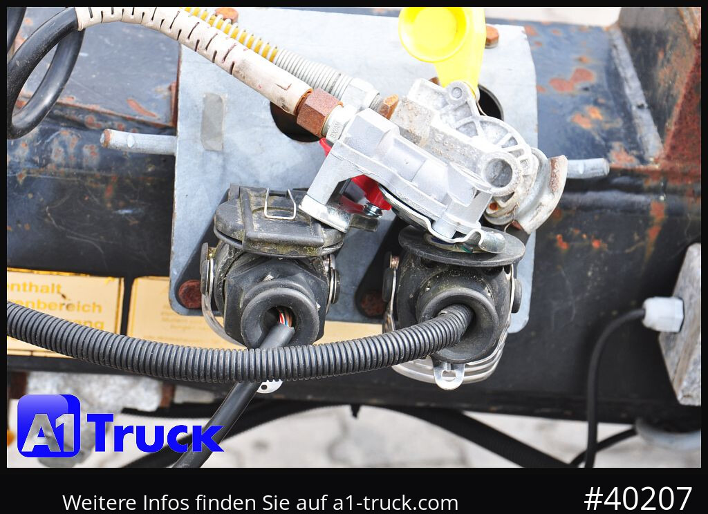 HUEFFERMANN HTA1800, Ballast, BPW Achsen, Luft - 드롭사이드/ 플랫베드 트레일러 : 사진 5 HUEFFERMANN HTA1800, Ballast, BPW Achsen, Luft - 드롭사이드/ 플랫베드 트레일러 : 사진 5