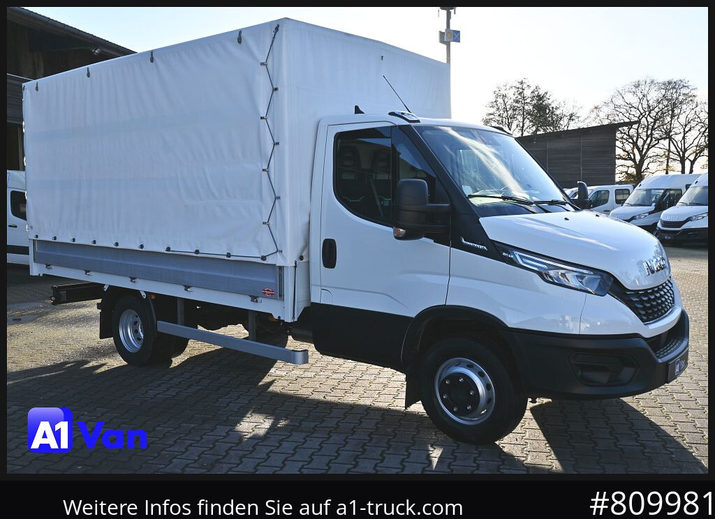 IVECO Daily 72C18 A8V Pritsche/Plane, Tempomat, AHK, Klima - 플랫베드 밴 : 사진 1 IVECO Daily 72C18 A8V Pritsche/Plane, Tempomat, AHK, Klima - 플랫베드 밴 : 사진 1