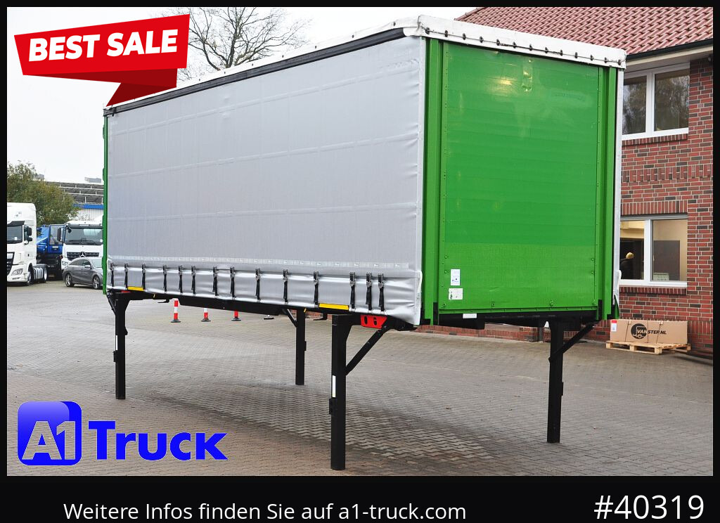 KOEGEL 7.45 BDF Wechselbrücke, neue Plane, Bordwand - 커튼 사이드 스왑 바디 : 사진 1 KOEGEL 7.45 BDF Wechselbrücke, neue Plane, Bordwand - 커튼 사이드 스왑 바디 : 사진 1