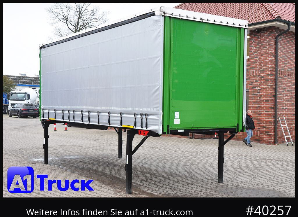 KOEGEL 7.45 BDF Wechselbrücke, neue Plane, Bordwand - 커튼 사이드 스왑 바디 : 사진 1 KOEGEL 7.45 BDF Wechselbrücke, neue Plane, Bordwand - 커튼 사이드 스왑 바디 : 사진 1