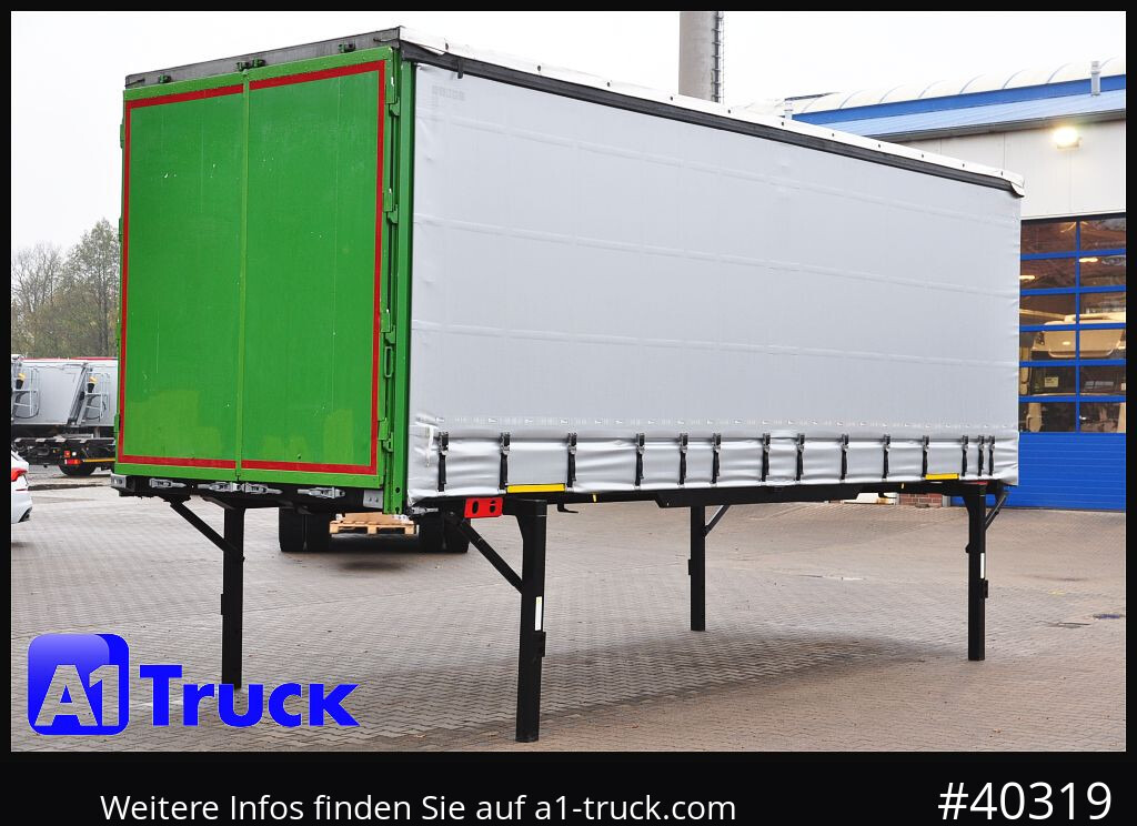 커튼 사이드 스왑 바디 KOEGEL 7.45 BDF Wechselbrücke, neue Plane, Bordwand : 사진 9 커튼 사이드 스왑 바디 KOEGEL 7.45 BDF Wechselbrücke, neue Plane, Bordwand : 사진 9