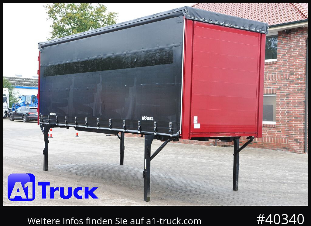 KOEGEL ENC 74, 7.45  BDF Wechselbrücke, Top Zustand - 커튼 사이드 스왑 바디 : 사진 1 KOEGEL ENC 74, 7.45  BDF Wechselbrücke, Top Zustand - 커튼 사이드 스왑 바디 : 사진 1