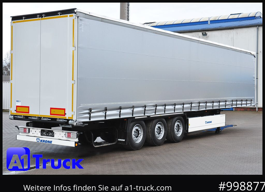 KRONE 5 x SD Tautliner, mit TPMS, NEU, sofort verfügbar, - 커튼사이더 세미 트레일러 : 사진 3 KRONE 5 x SD Tautliner, mit TPMS, NEU, sofort verfügbar, - 커튼사이더 세미 트레일러 : 사진 3