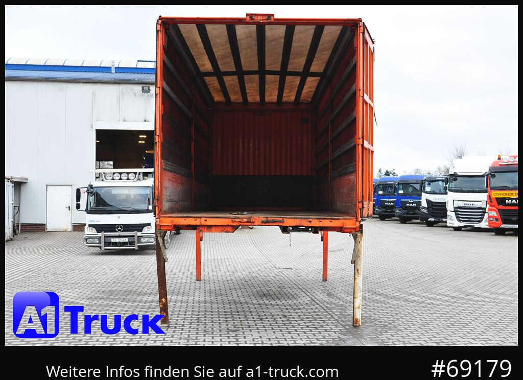 KRONE 7,45 BDF Wechselbrücke, Bordwand + Schiebeplane - 커튼 사이드 스왑 바디 : 사진 3 KRONE 7,45 BDF Wechselbrücke, Bordwand + Schiebeplane - 커튼 사이드 스왑 바디 : 사진 3