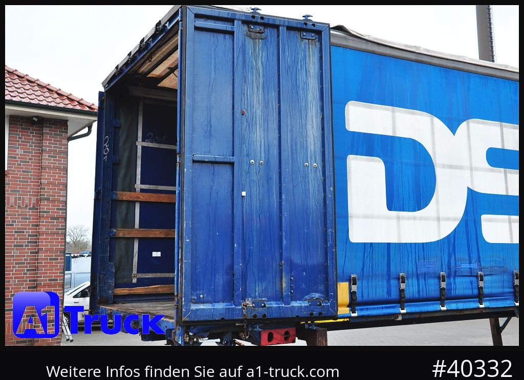 KRONE 7.45 BDF Wechselbrücke, Schiebeplane - 커튼 사이드 스왑 바디 : 사진 3 KRONE 7.45 BDF Wechselbrücke, Schiebeplane - 커튼 사이드 스왑 바디 : 사진 3