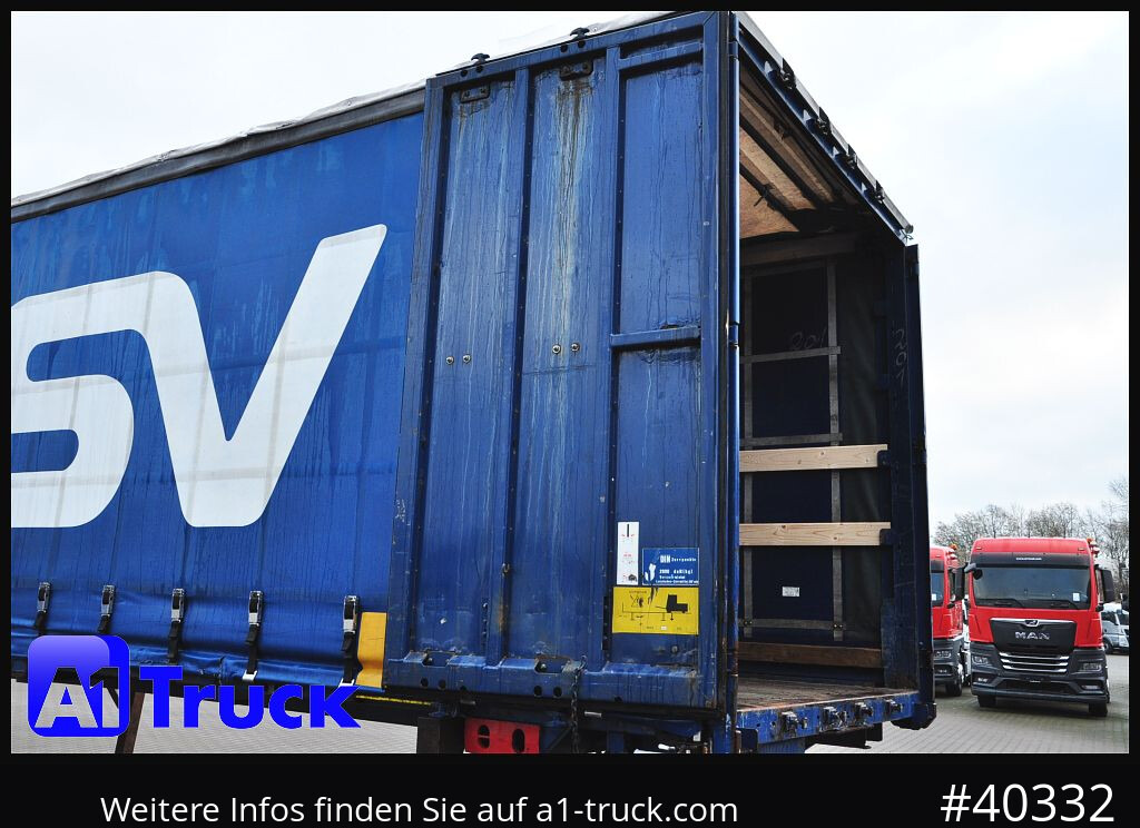 KRONE 7.45 BDF Wechselbrücke, Schiebeplane - 커튼 사이드 스왑 바디 : 사진 2 KRONE 7.45 BDF Wechselbrücke, Schiebeplane - 커튼 사이드 스왑 바디 : 사진 2