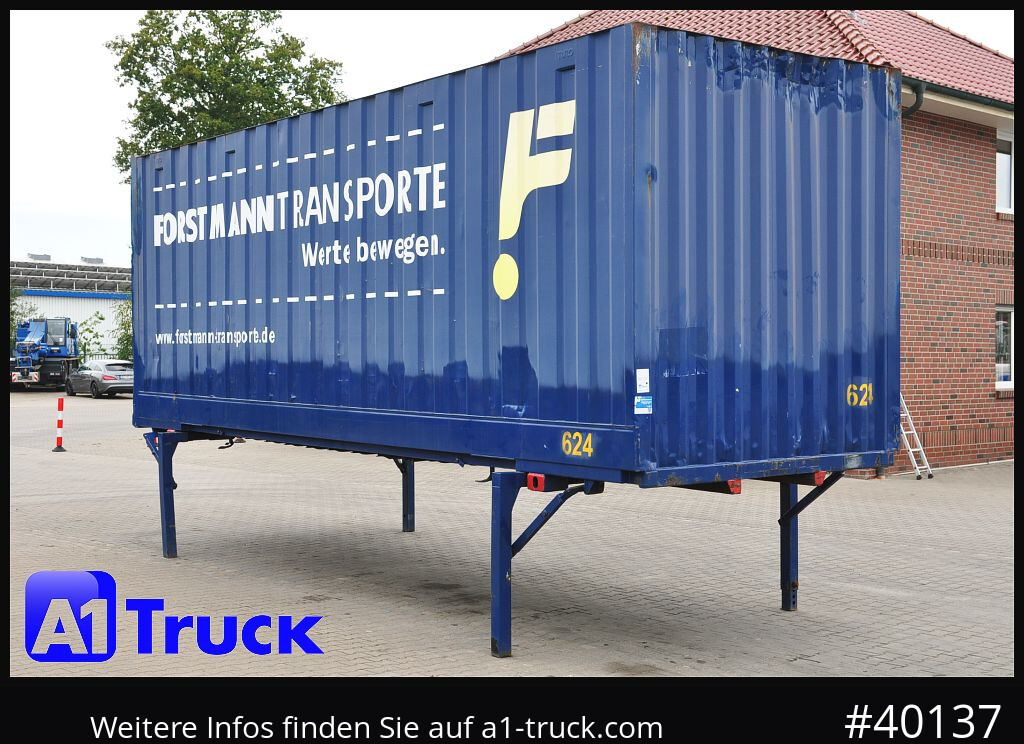 KRONE BDF 7,82 Container, 2700mm Innenhöhe, Portaltür - 배송 컨테이너 : 사진 1 KRONE BDF 7,82 Container, 2700mm Innenhöhe, Portaltür - 배송 컨테이너 : 사진 1
