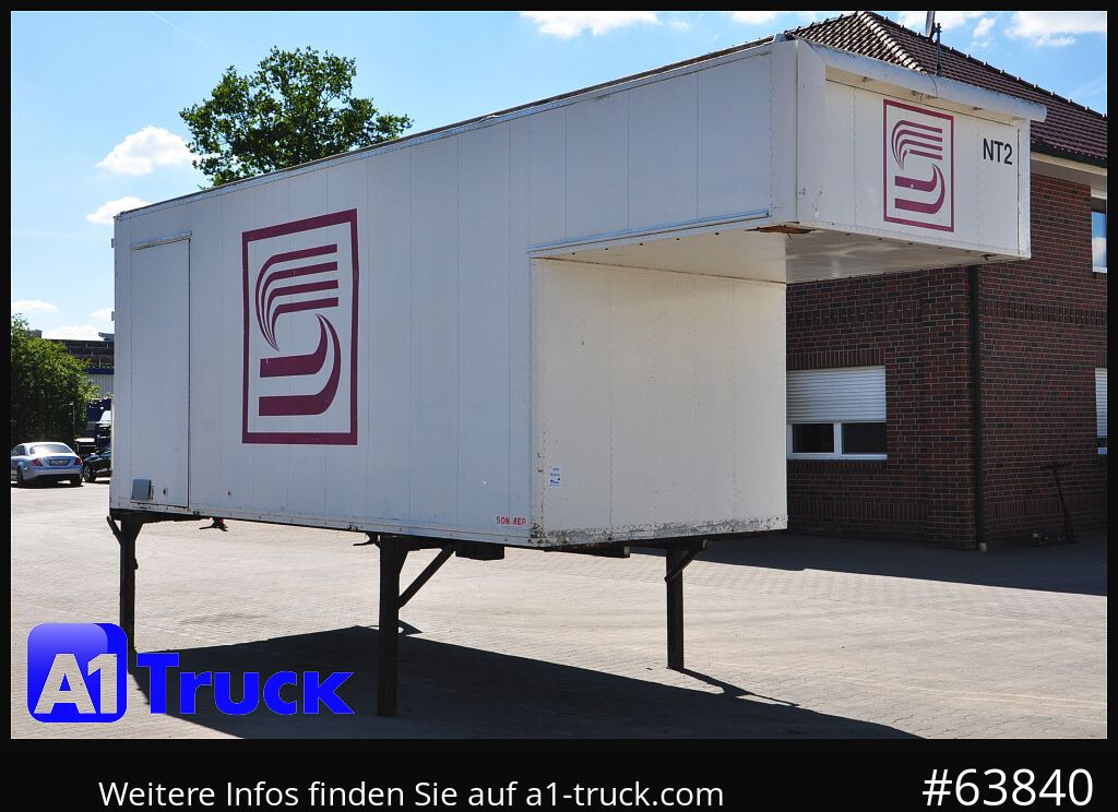 KRONE Container Lager, kann verladen werden 6,3 + 2 Meter - 스왑 바디 - 박스 : 사진 1 KRONE Container Lager, kann verladen werden 6,3 + 2 Meter - 스왑 바디 - 박스 : 사진 1